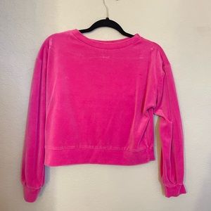 Juniors’ Crop Hoodie Size S